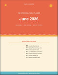 The Intentional Family Planner — Monthly PDF Subscription